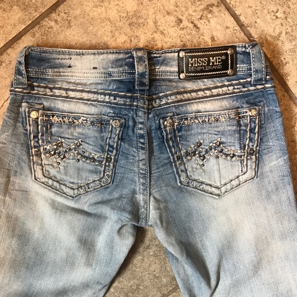 Miss Me Boot Cut Jeans - Picture 1 of 6